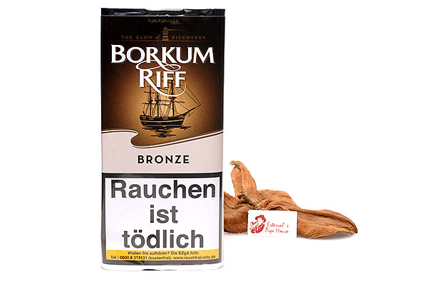 Borkum Riff Bronze Pfeifentabak 50g Pouch Borkum Riff Bronze Pfeifentabak 50g Pouch